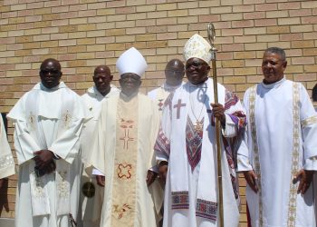 Archbishop Buti Tlhagale consecrates St Rose of Lima, hands it over to Witbank diocese